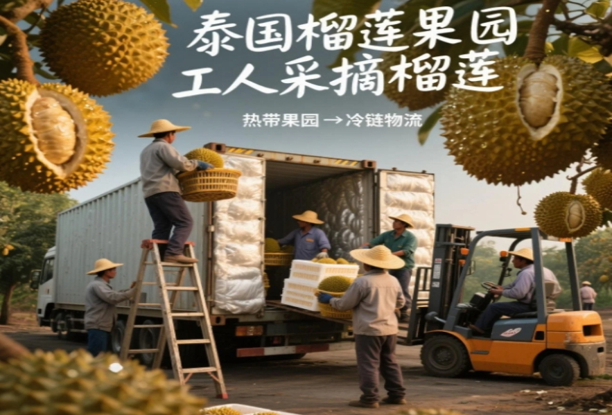 泰國榴蓮出口美國全靠它！冷鏈散貨海運全流程解析