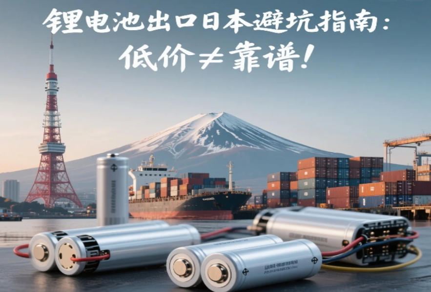 危險品鋰電池出口日本，價格低≠靠譜！如何選貨代？